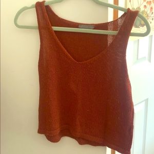 Red American Eagle Tank Top